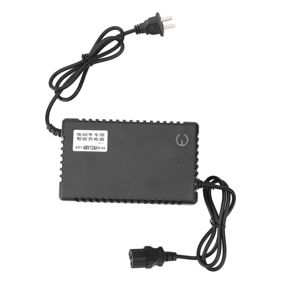 48V 12AH Kvalitet Intelligent Elsykkel E-sykkellader Ladeenhet CN 220V