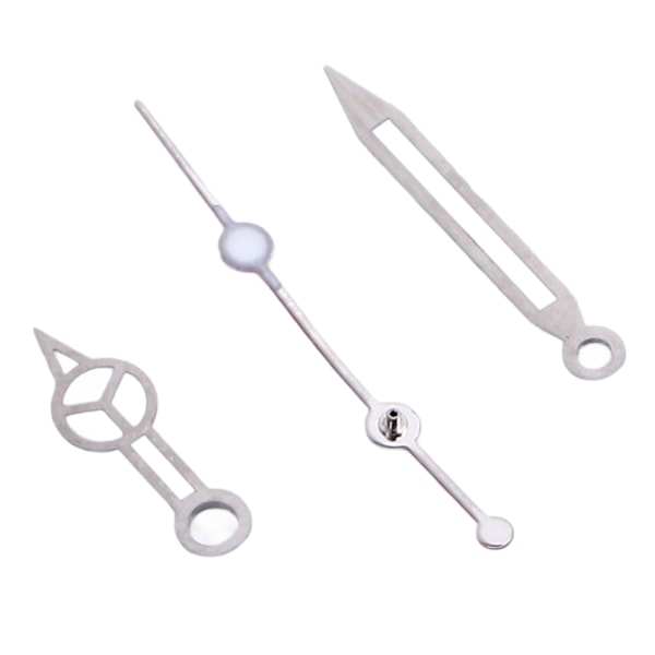 3 st Luminous Watch Hands för 3135 Rörelse Metall Timme Minut Sekund Watch Pointer för Watch Movement Reparation Modifikation Delar 116622 Röd