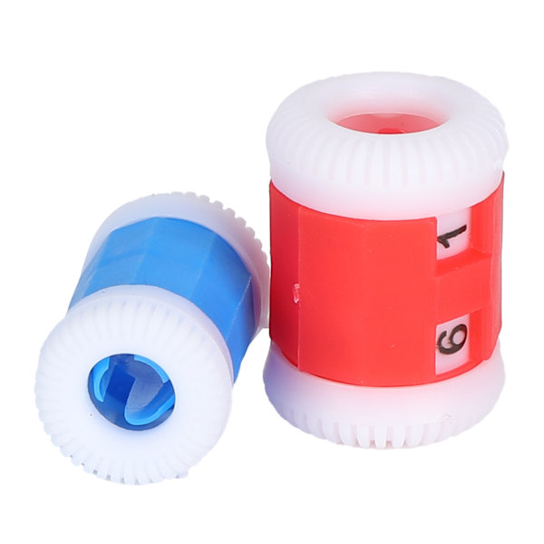 Plaststickning Motstickning Virkad stygn Markör Rad Ring Syverktyg Tillbehör Färg(1xL 1xS)