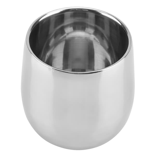 Dobbeltvægget vandkaffekop i rustfrit stål (tromle 200 ml)