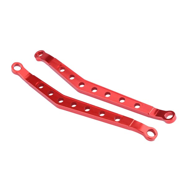 Aluminiumslegering Forreste / Bagerste Øvre Chassisforbindelse til AXIAL Wraith AX90056 RC Bil (Rød)