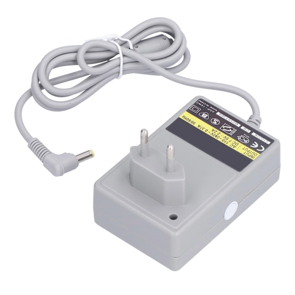Værtsoplader til PS1 - Holdbar bærbar strømadapter med strømkabel til PS1-spilkonsol - EU-stik