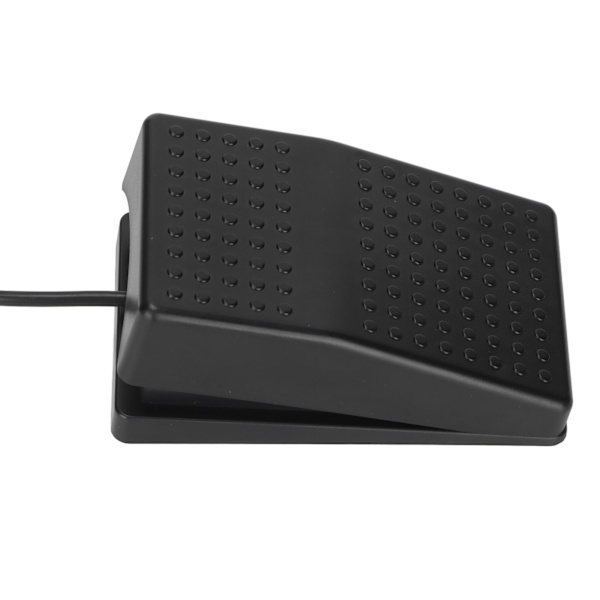 USB-fodkontaktpedal Højfølsom multifunktionel ergonomisk enkelt fodkontaktpedal med 2m kabel til computer