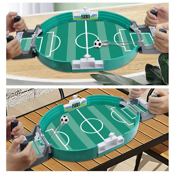 Fotbollsbord Interaktivt Spel Leksaker Tävlingsinriktade Fotbollsspel Gåva Till Barn Grön Mini Kreativa Barnleksaker 24*12,4*3,5 cm Med 1 Boll
