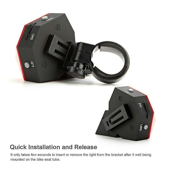 USB-ladattava pyörän timanttitakavalo