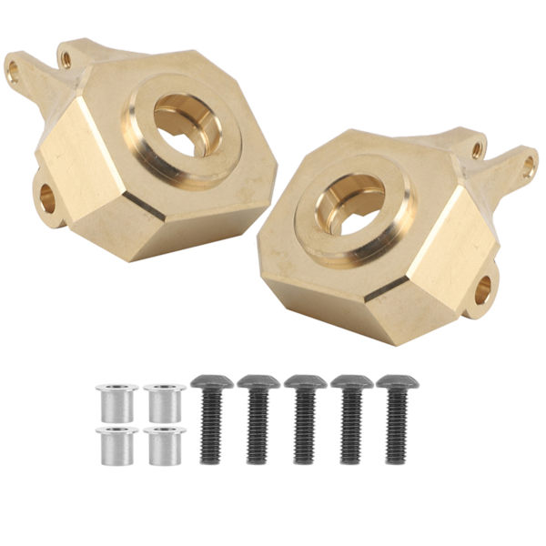 Messing Heavy Duty Styreknokkel Passer til 1/10 Axial SCX10 II 90046 90047 RC Bil