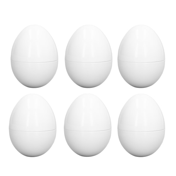 6 st matchande påskägg tidig utbildning övning logiskt tänkande form matchande ägg leksak för 3 år och äldre