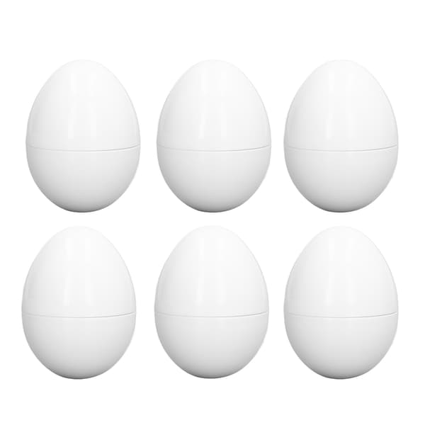 6 stk. matchende påskeegg Tidlig utdanning Trening Logisk tenkning Formmatchende eggleketøy for 3 år og eldre