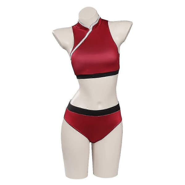 Shippuuden Haruno Sakura Cosplay Costume Outfits Halloween Carnival Suit B B XL