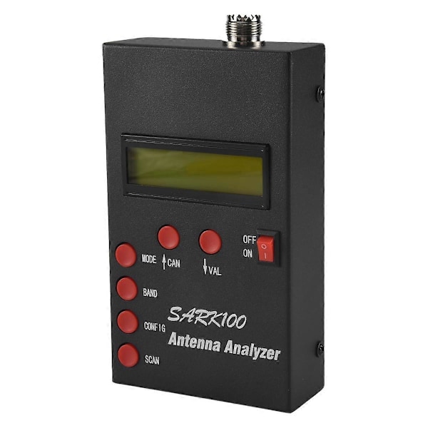 SARK100 Antenneanalysator Meter 1-60MHz Kortbølge SWR Antenneanalysator