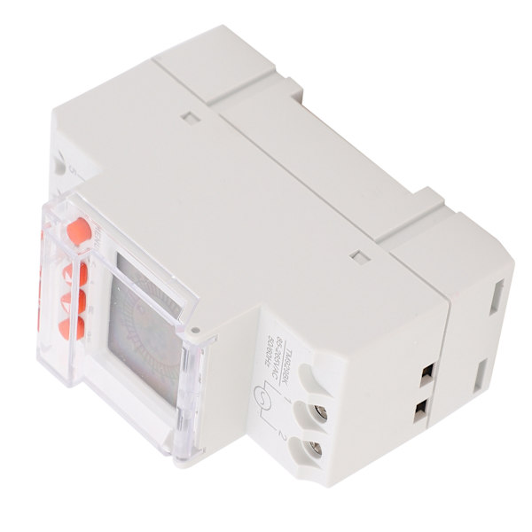 Digital Timer Bryter Tidsstyring Programmerbar LCD-skjerm TM929BK 85‑265V 30A