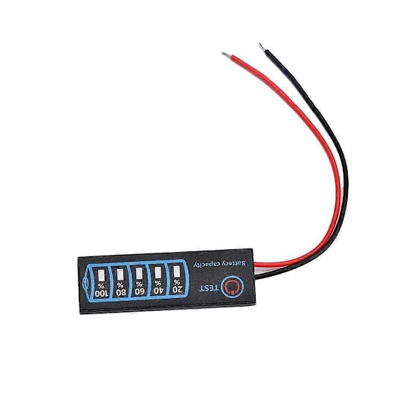 1S-8S 18650 Li-ion Lipo Litium Batterinivåindikator 5-30V Bly-syra Katod Kapacitetsmätare Spänning LCD Batteritestarmodul