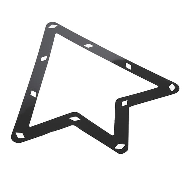 6 stk./sæt 9 & 10 Billard Rack Kugleholder Positionering Billardbord Pool Cue Tilbehør