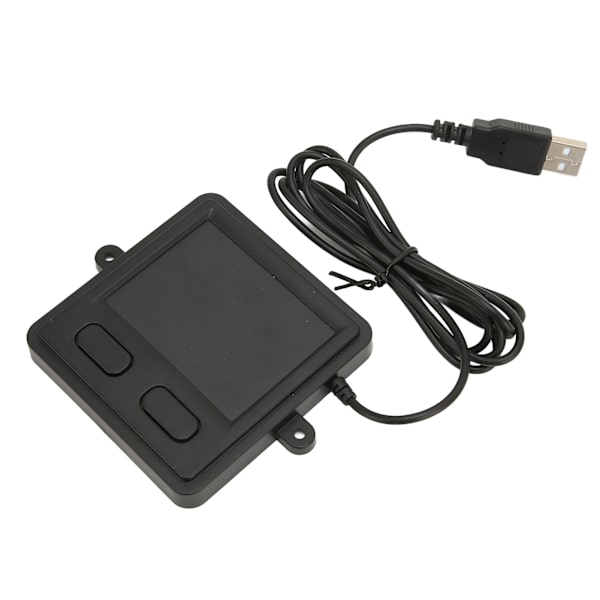 Kabelført USB Touchpad Multifunktionel høj følsomhed 2-knapsdesign Sort bærbar pegeplade til bærbar computer Desktop Hjemmekontor