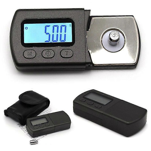 Mini Digitaalinen Vaaka-adapteri, Levysoittimen Neula, Digitaalinen Levysoittimen Neulapainovaaka, Taustavalaistu LCD-levysoitin