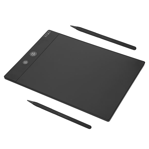 LCD-skrivetavle 11,5 tommer dobbeltsidig doodle-tavle, fullskjerm, svart skrivetavle for barn