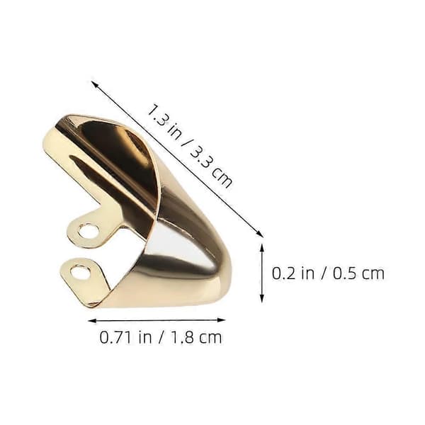Shoe Toe Protectors High Heels Party Decoration Silver 6 Pairs