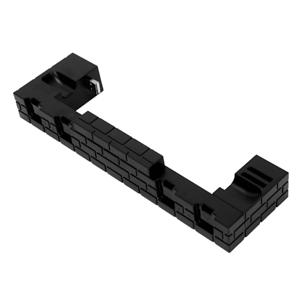 Pelikonsolin latausasema, 4-paikkainen laturijalusta ja 8 kortin tallennustila JoyCon Handle Blackille