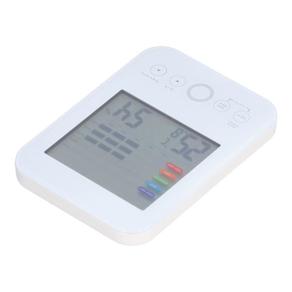 Hygrometer Termometer Pekskärm Digital Display Temperatur Fuktighet Meter Monitor