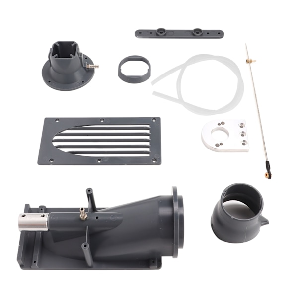 40MM Fjernkontrollbåt Jet Pusher Oversized Caliber Pump Jet Water Pusher Båt Thruster Grå