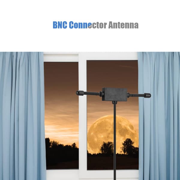 Radioscannerantenne til Walkie Talkie Transceiver, passer til Motorola To-vejs Radio BNC-stik