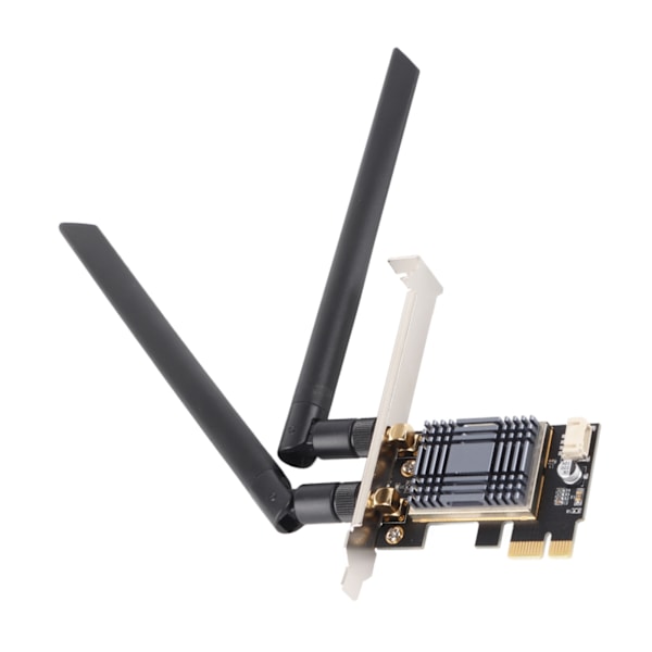 AR5B22 Langaton WiFi-sovitin 2.4GHz 5GHz 300Mbps PCI‑E Bluetooth 4.0 + 2x5dBi Antenni Windows 7/8/10