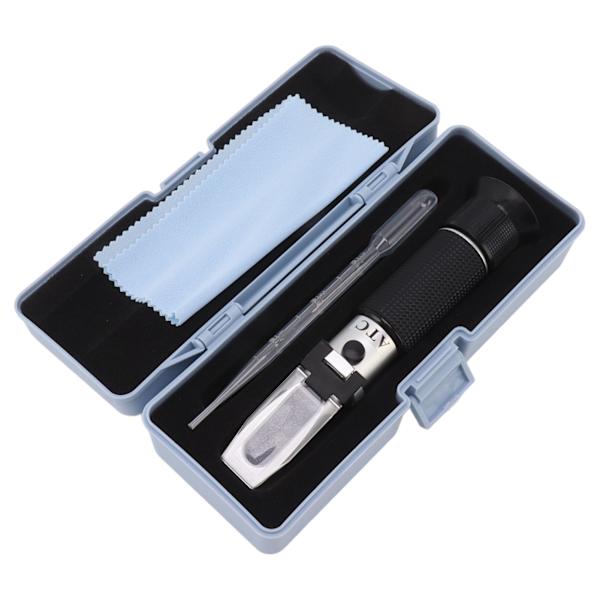 Brixmätare refraktometer 10‑30% aluminium bärbar handhållen sockerhalt hydrometer för frukt honung andra söta drycker