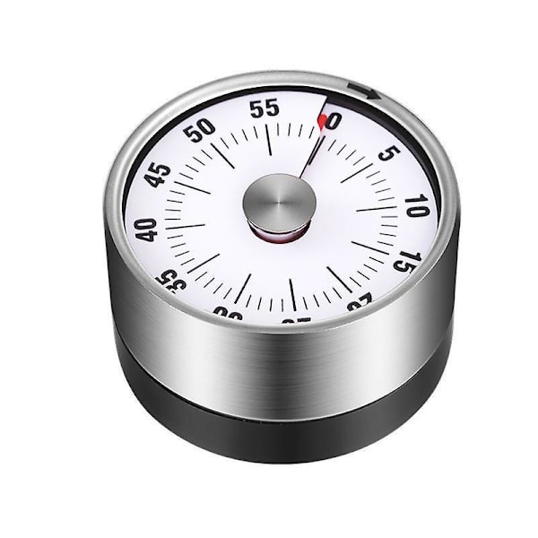 Kreativ Multifunktionel Køkkenur Magnetisk 60 Minutters Timer Cirkel Design Hjem Alarm Påmindelse