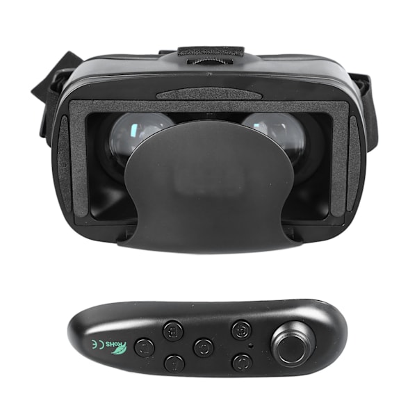 Virtuaalitodellisuuslasit säädettävillä hihnoilla, mukaansatempaava silmäsuoja, 3D VR -lasit 3D-pelien ja -elokuvien pelaamiseen