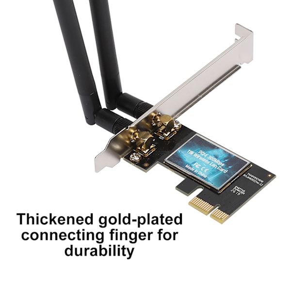 EDUP Netværkskort Trådløst PCI-E 300 Mbps Computertilbehør EP-9626