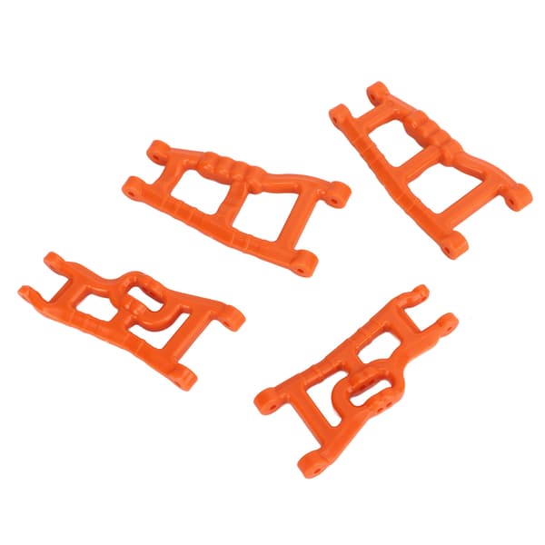 RC For- og Bagophængsningsarm Sæt Svingarm Montering til Rustler Stampede Slash 1/10 2wd RC Biler Orange