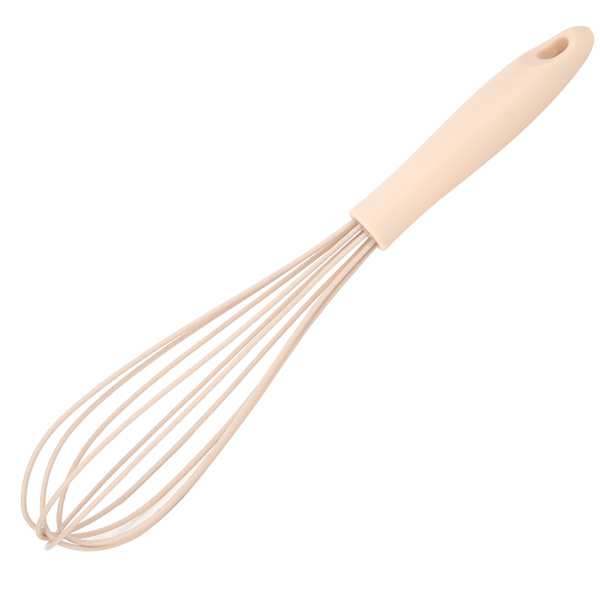 Mini silikone manuel æggepisker omrører skummer mixer blender køkkenredskaber pink