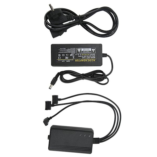 3 i 1 Batterioplader Quadruple Beskyttelse Dobbelt Formål Intelligent Multi Batterioplader til DJI EU Stik 100‑240V