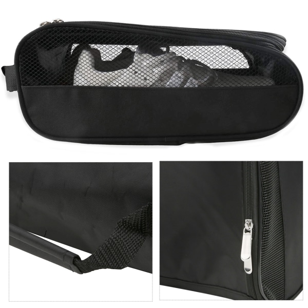 Nylon Golf Skoväska Bärbar Andas Skor Stor Kapacitet Förvaringsväskor Case Organizer