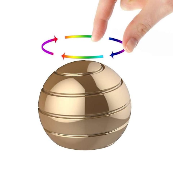 Helkropps Optisk Illusion Fidget Spinner Kula Skrivbordsleksak Present till Män Kvinnor Barn 1.58 Tum