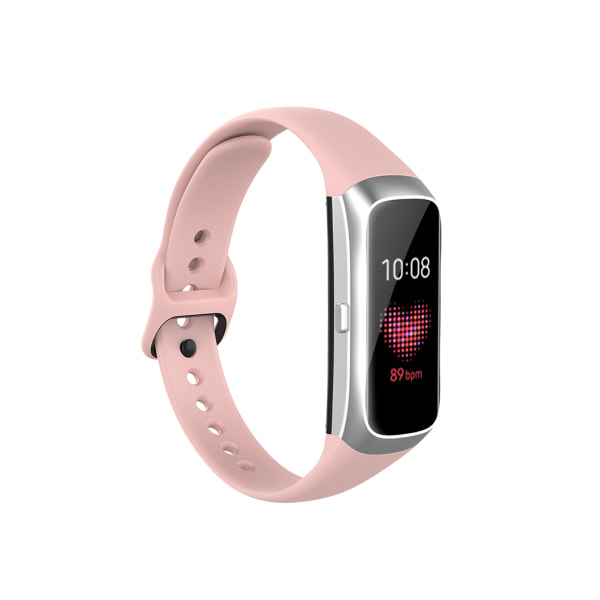 Smart Watch Armbandsrem Rosa Silikon Smart Watch Ersättningsarmband för SM R370