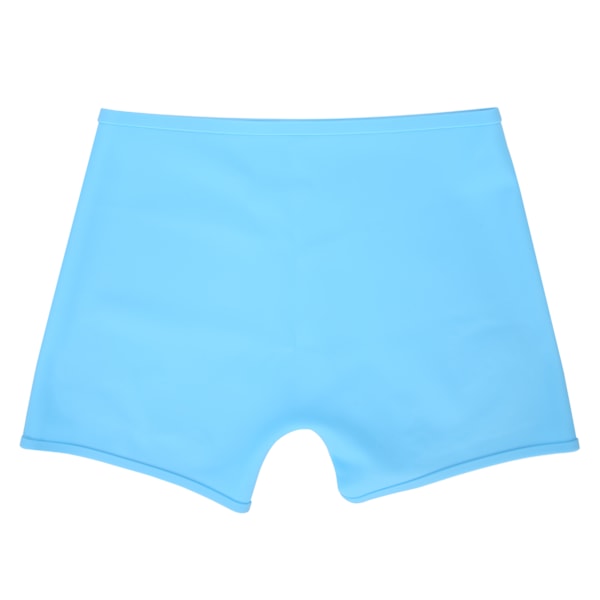 Silikonbadshorts för kvinnor sommar vattentäta, snabbtorkande mjuka simshorts