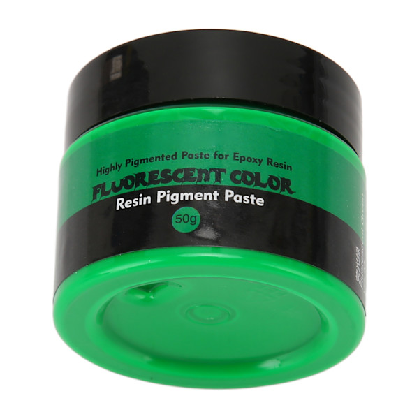 Epoksyharpiks pigment 50g fluorescerende farge høy metning enkel betjening flytende harpiks fargestoff for kunst håndverk DIY making fluorescerende grønn