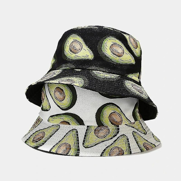 Vendbar Avocado Print Spandau Hat til Mænd og Kvinder