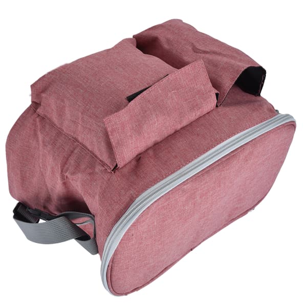 Baby Stroller Organizer Bag Vanntett Universal Fit Organizer med koppholder for barnevogn Maca Red
