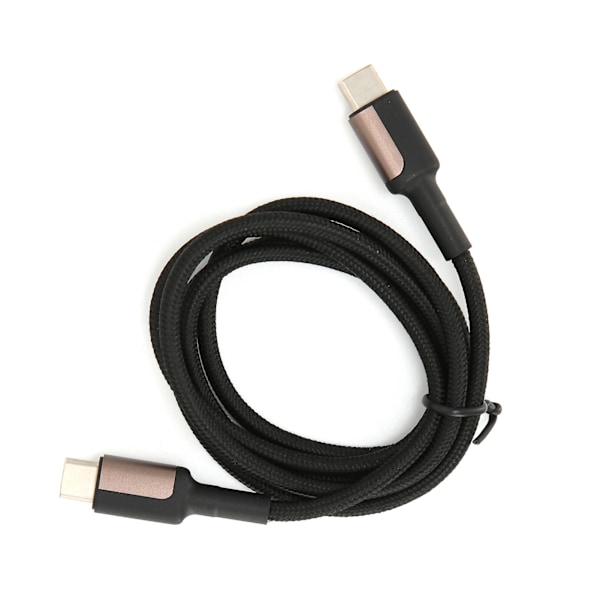 KUULAA Hurtiglading Zine-legering TypeC til TypeC Nylon Flettet Ledning Mobiltelefon Datakabel (2m)