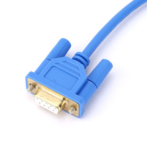 Sininen PC TTY PVC -ohjelmointikaapeli Siemens S5 -sarjan PLC 6ES5734-1BD20:lle