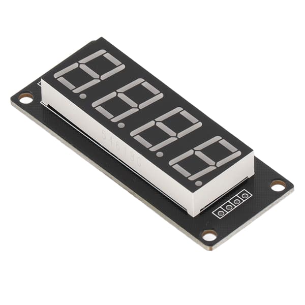 Digitalt rørdisplaymodul LED 4 cifre 7 segmenter 0,56in TM1637 drevchip grøn
