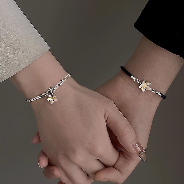 Armband i Sterling Silver med Livets Träd och Zirkonia - Justerbart Armband för Kvinnor