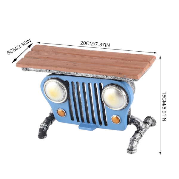 Retro Steampunk industriel bordmodel boligindretning