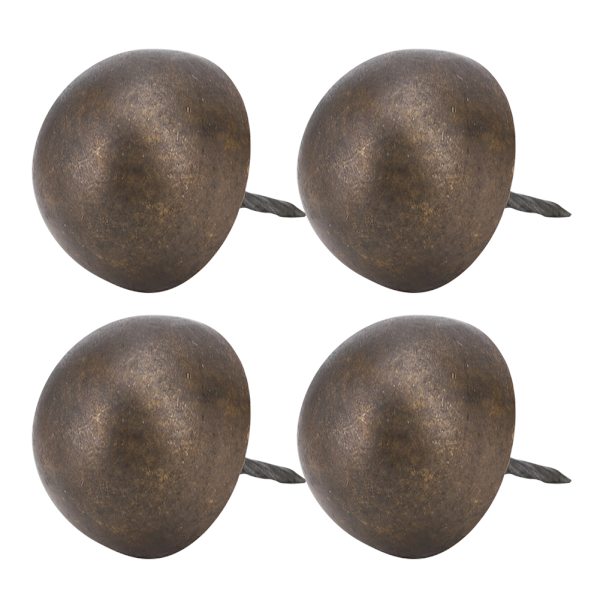 4 stk møbelspiker rund hode antikk messing dekorative sofa møbler tilbehør 3cm-6cm5cm bronse