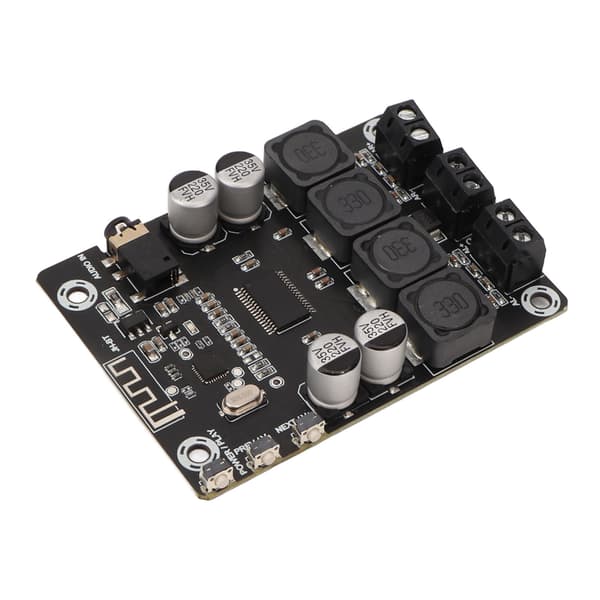 Digital förstärkarkort 12V-28V DC dubbelkanal 45W Bluetooth-förstärkare DIY-modul för högtalare
