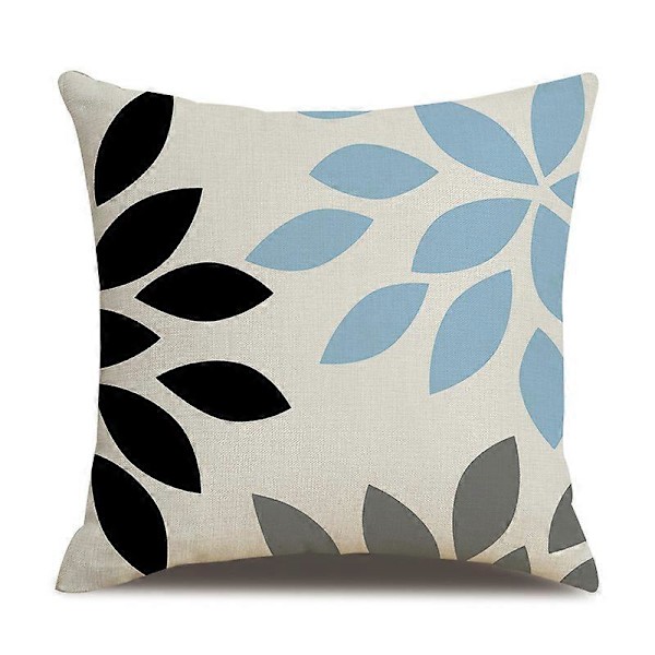 Set med 4 Kuddfodral 45x45cm Moderna Dekorativa Örngott Soffkudde Fodral Heminredning Vardagsrum Sovrum för Soffa Stol, Medelhavsstil