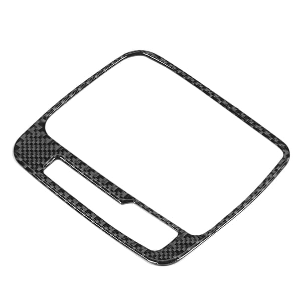 Vänsterstyrd kolfiber växelpanelramskydd för VW Touareg 2011-2018