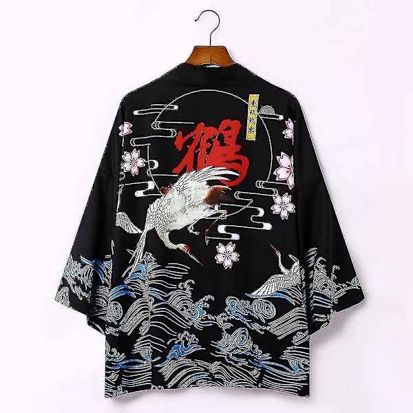 Samurai Kimono Streetwear Shirt, XXL Size